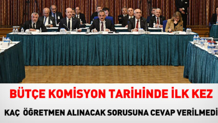 MEB, bütçe tarihinde ilk kez ‘kaç öğretmen alınacak’ sorusuna cevap vermedi